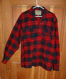 VintageThick Wool Plaid Shirt