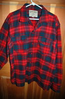 VintageThick Wool Plaid Shirt