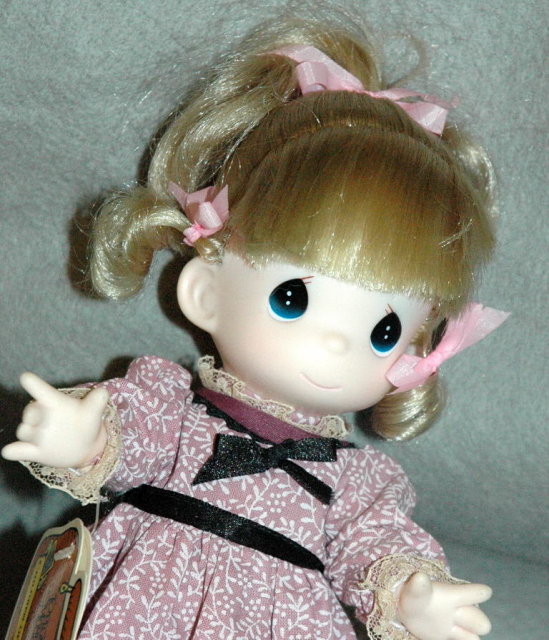 Precious Moments Doll Children on The World