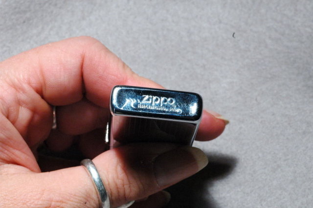 Zippo Lighter with Monogram