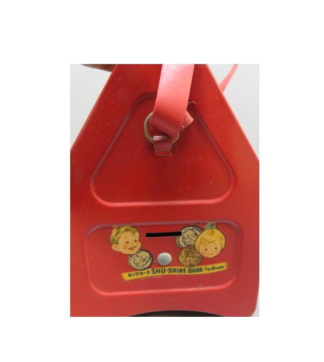 Kidd & Shu Shine Caddy Box Bank BY Amoco Vintage Toy