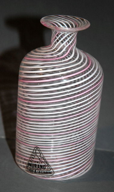 Italian Murano Glass Bottle Ferro & Lazzerini **PRICE REDUCTION! ***
