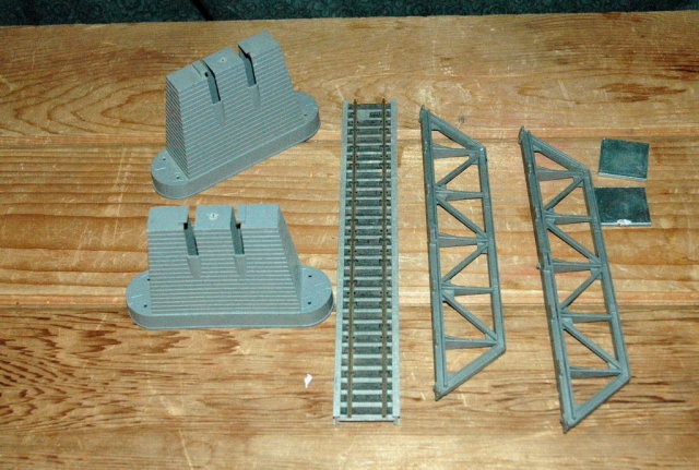 Atlas HO Scale Train Track Steel Bridge