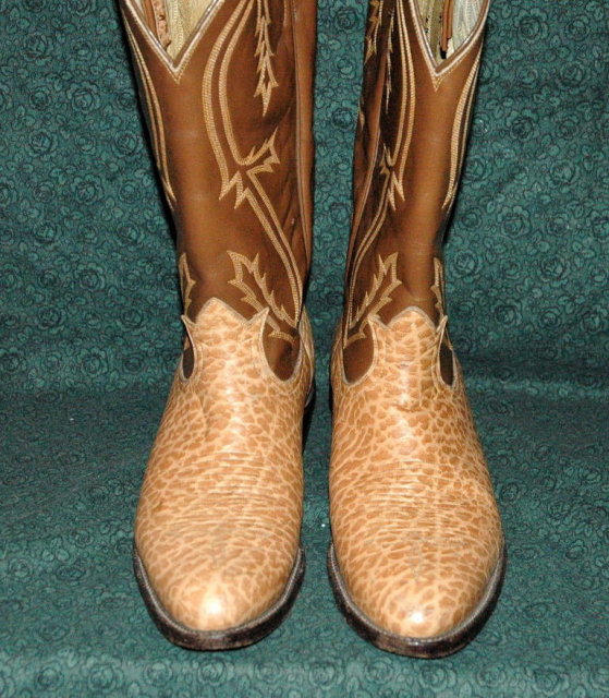 Fancy Tony Lama Leather Cowboy Boots 10.5B **PRICE REDUCTION! ***