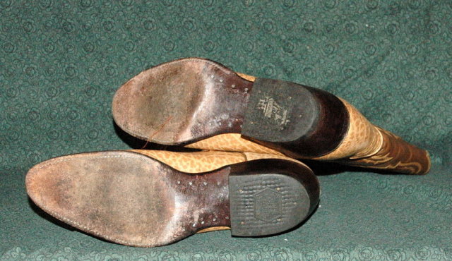 Fancy Tony Lama Leather Cowboy Boots 10.5B **PRICE REDUCTION! ***