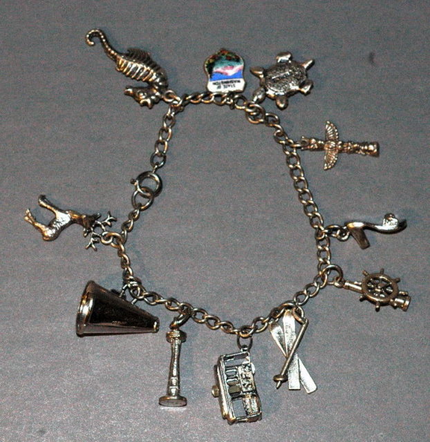 Charm Bracelet Seattle Theme & other Charms