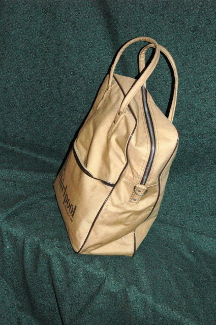 Vintage Canvas Zippered Luggage Tote for Whirlpool PRICE REDUCTION!**