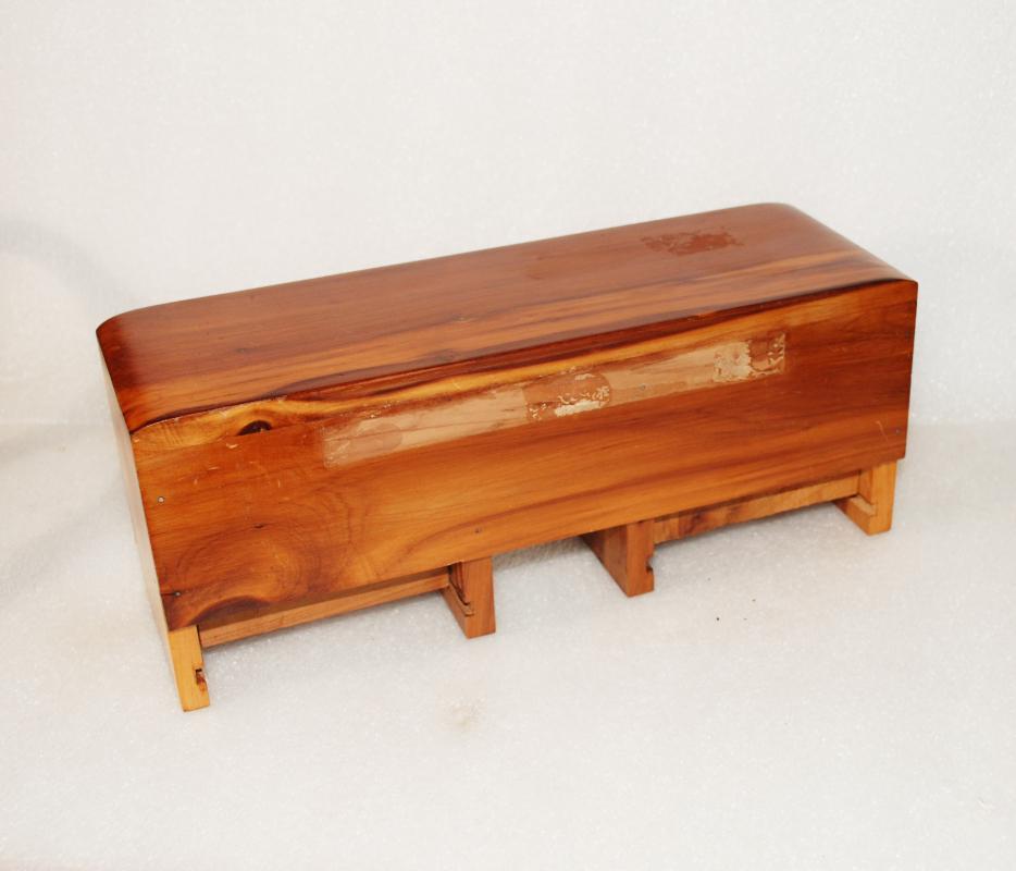 Cedar Desk Miniature Trinket or Jewelry Box with 4 drawers Hand Made