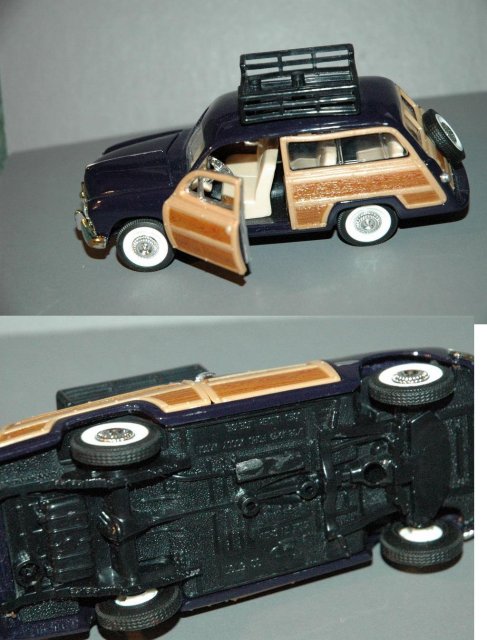 1949 FORD WOODY PANEL WAGON 1:38 SCALE DIE -CAST MODEL