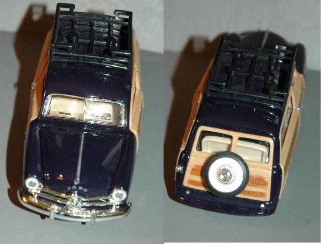 1949 FORD WOODY PANEL WAGON 1:38 SCALE DIE -CAST MODEL