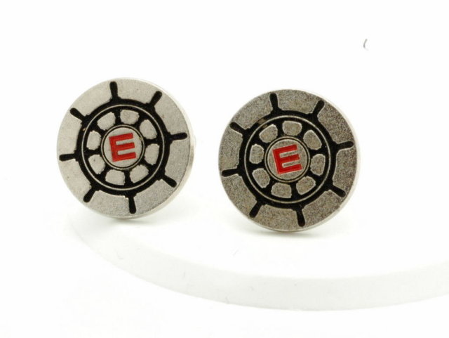 Sterling Silver Ship Wheel &