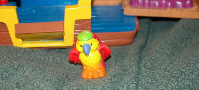 Fisher Price Little People Pirate Ship with Parrot