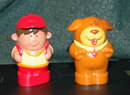 Fisher Price? Hard Plastic not so Little People set