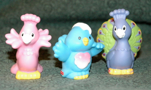 Fisher Price Little People 3 pc Bird Lot