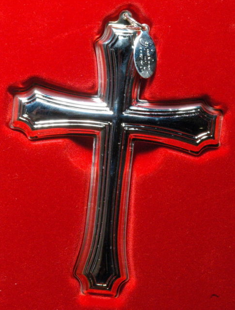 Goham Silver Fairfax Cross New old stock in box