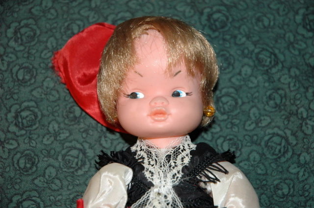 Vintage Swedish Doll 8 1/2