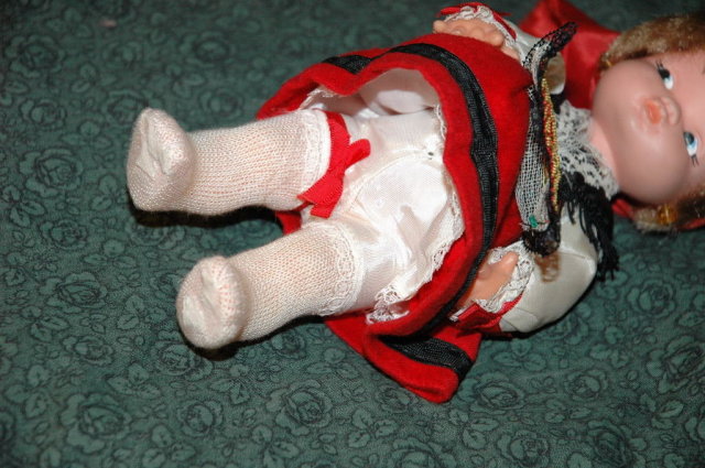 Vintage Swedish Doll 8 1/2