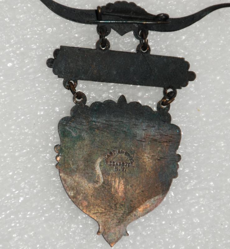 RARE DALLAS MARCH 1906 MEMBER TEXAS CATTLE RAISERS ASSOCIATION CONVENTION BADGE