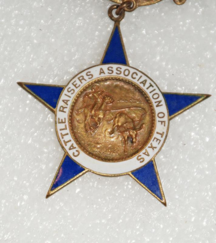 CATTLE RAISERS ASSOCIATION OF TEXAS PIN 1911 35TH ANNUAL MEETING SAN ANTONIO,TX