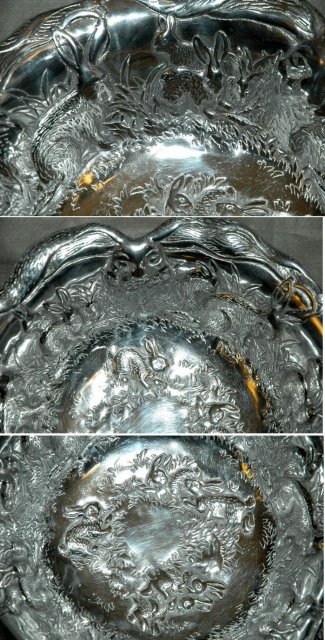 Mexico Cast Aluminum Rabbit Salad Bowl Set
