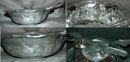 Mexico Cast Aluminum Rabbit Salad Bowl Set