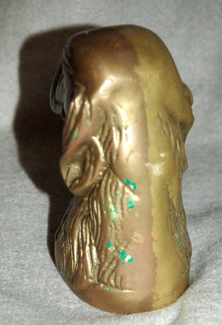 Brass Dog Head Bottle Opener
