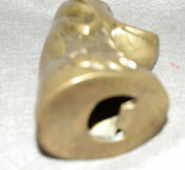Brass Dog Head Bottle Opener