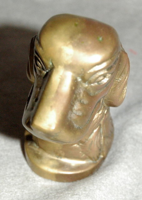 Brass Dog Head Bottle Opener