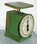 Vintage Hanson Spring Scale 24 lbs capacity