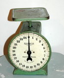 Vintage Hanson Spring Scale 24 lbs capacity