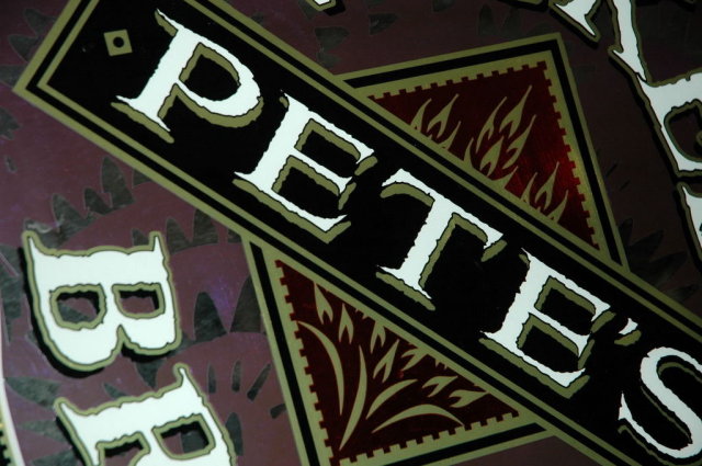 Rare Pete's Wicked Brews Beer Bar Mirror Sign **PRICE REDUCED!*