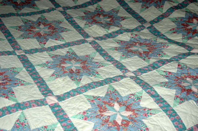 Vintage Star Quilt Arch Quilts New York hand