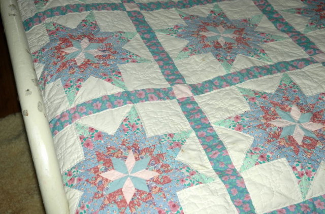 Vintage Star Quilt Arch Quilts New York hand
