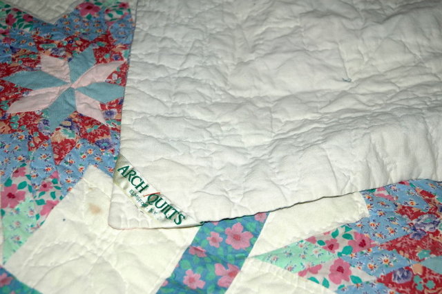 Vintage Star Quilt Arch Quilts New York hand