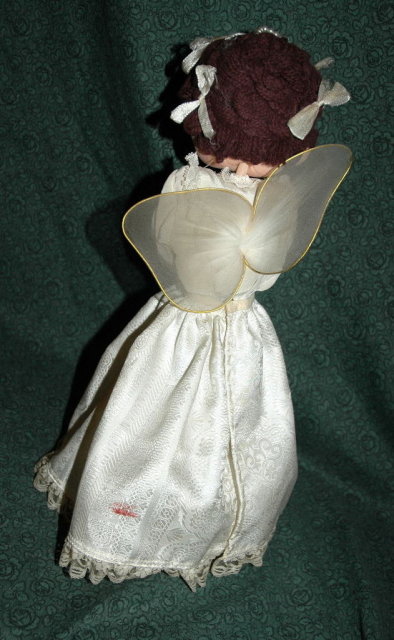 Bradley Japan Made Music Box Cloth Angel Doll