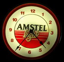 Amstel Lighted Beer Sign Clock -Vintage **PRICE REDUCED**!!