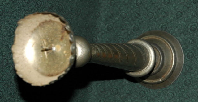 Old Mexican Tin Candlestick Candle Holder * PRICE REDUCDED * !