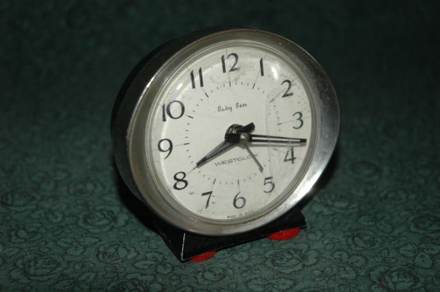 Vintage Baby Ben Alarm by Westclox -works