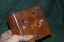Old Telechron Mission Oak Electric Alarm Clock