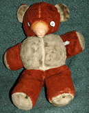 Antique Stuffed Bear with Rubber Nose -***PRICE REDUCTION!***
