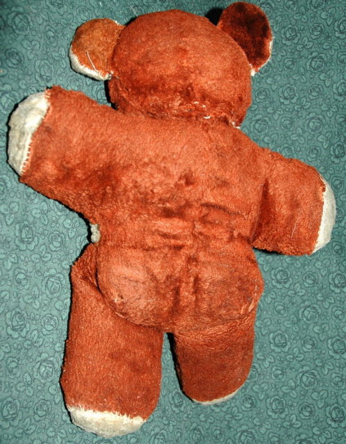 Antique Stuffed Bear with Rubber Nose -***PRICE REDUCTION!***