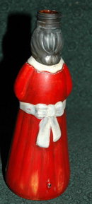 Folk Art Painted Aunt Jamima Syrup Bottle