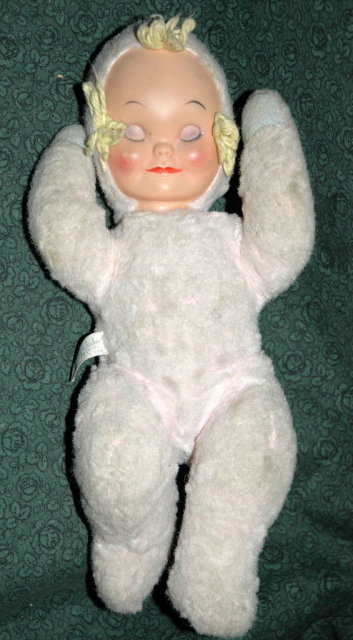 Vintage Knickerbocker Sleepy Head Baby Doll