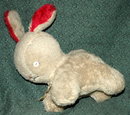 Antique Gund Wool Pile Bunny J.Swedlin Inc.-***PRICE REDUCTION!***