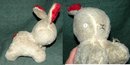Antique Gund Wool Pile Bunny J.Swedlin Inc.-***PRICE REDUCTION!***
