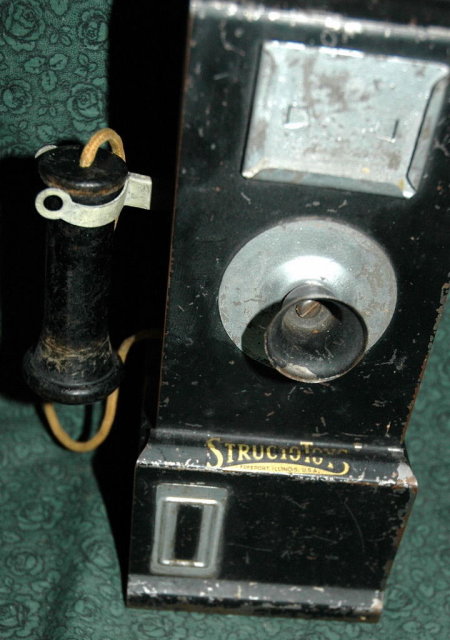 Antique Toy Pay phone by Structco Toys Co.