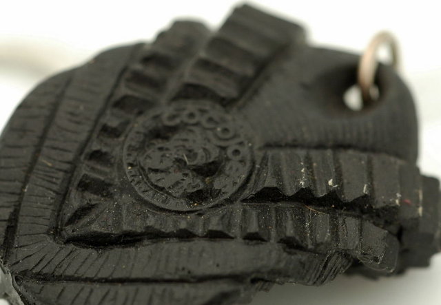 Coco Joes Hawaiian Tiki Carved Wood Key Chain