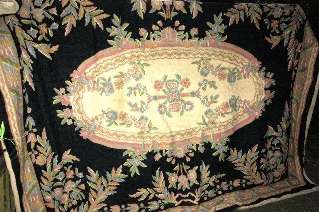 8' x 10' Wool Carpet Chain Stitch Hand Tied Islamic Rug