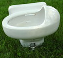Vintage Porcelain Haws Drinking Fountain