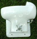 Vintage Porcelain Haws Drinking Fountain